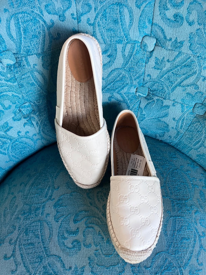 Gucci, Tan+, espadrille, 8