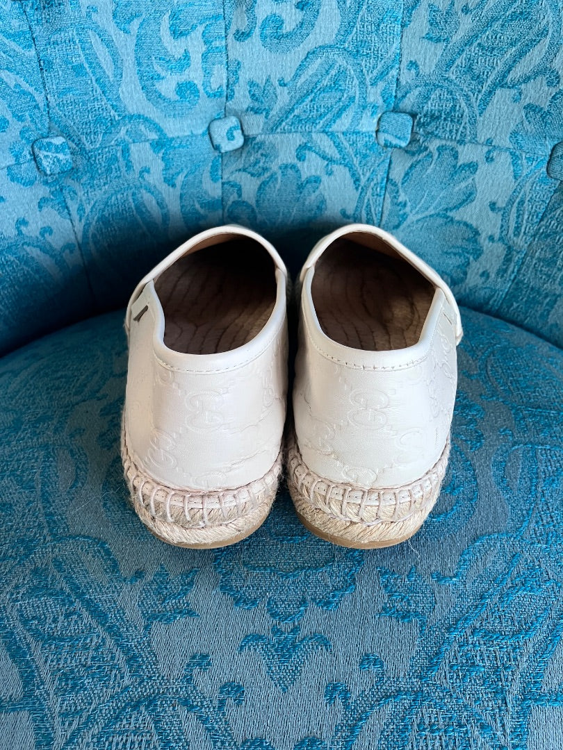 Gucci, Tan+, espadrille, 8