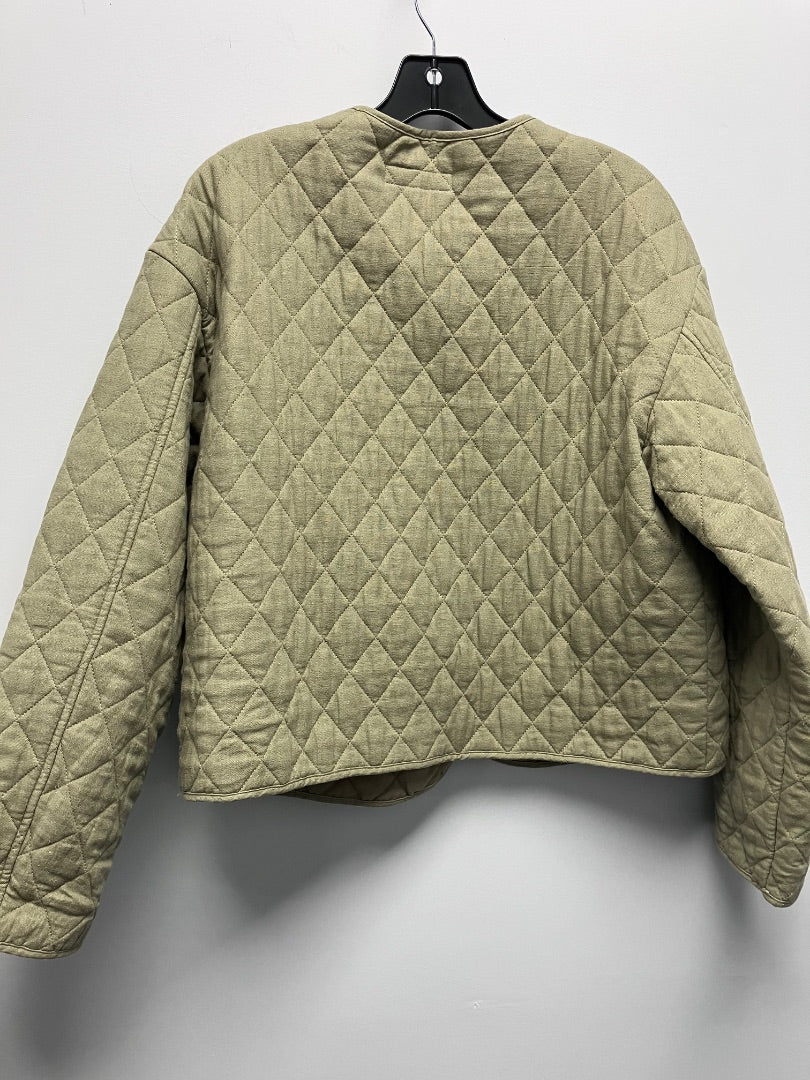 zara, Green, outerwear, Medium