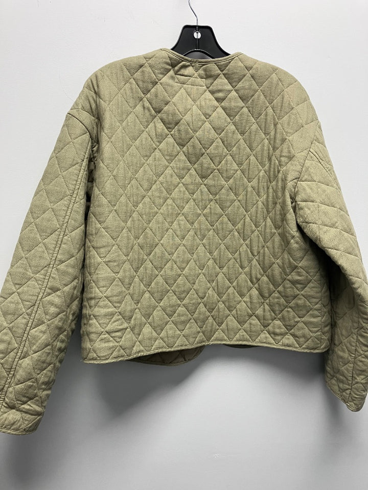 zara, Green, outerwear, Medium