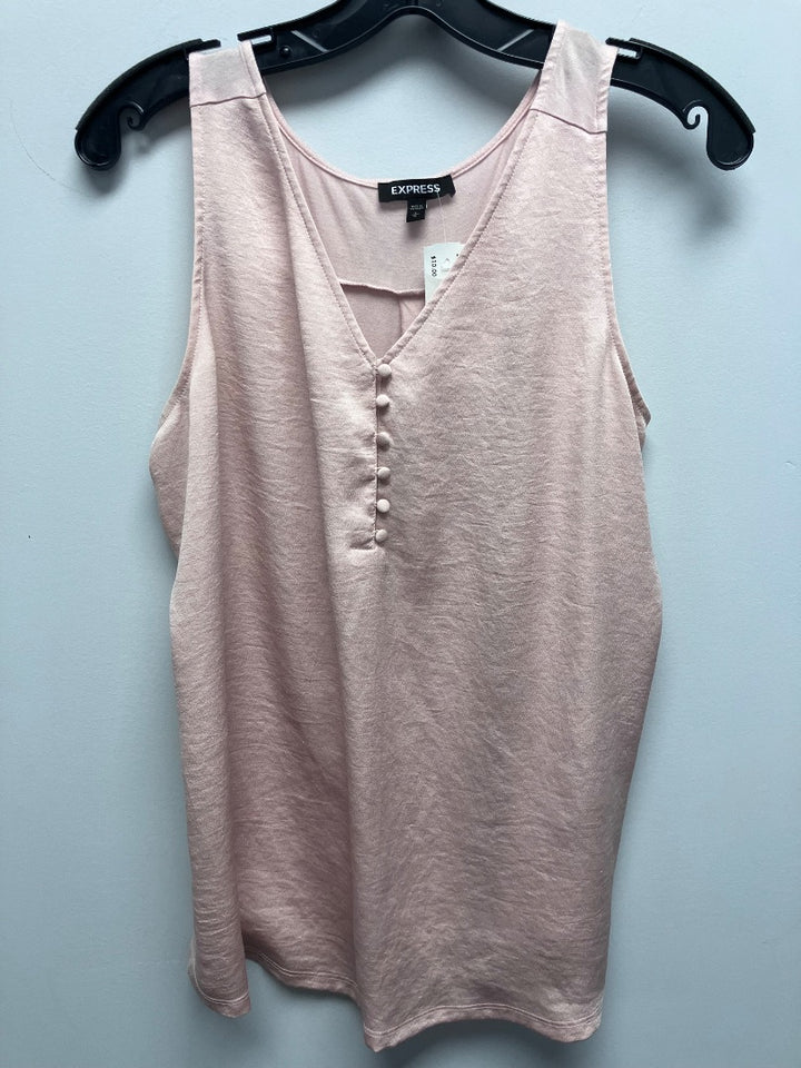 express, Pink, Top, Large