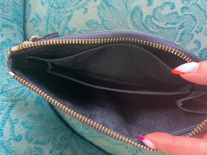 Tory Burch, Blue, wristlet, Small