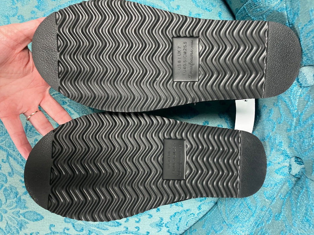 dearfoams, Black+, mens- loafer, 8