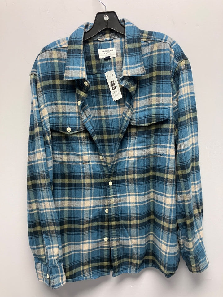 american eagle, Blue+, Mens-Top, XL