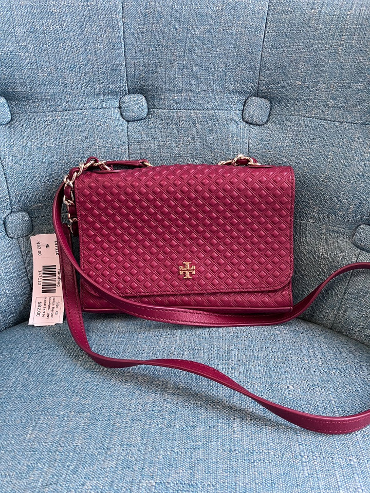 Tory Burch, Maroon, Handbag, XS