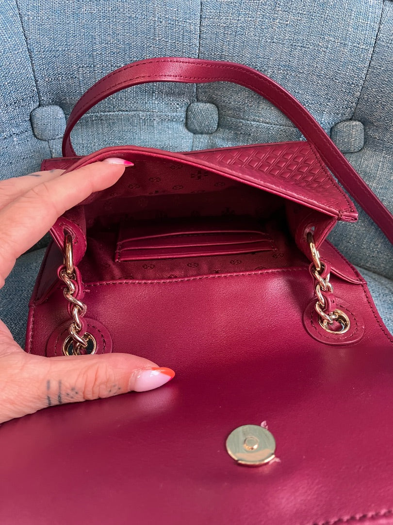 Tory Burch, Maroon, Handbag, XS