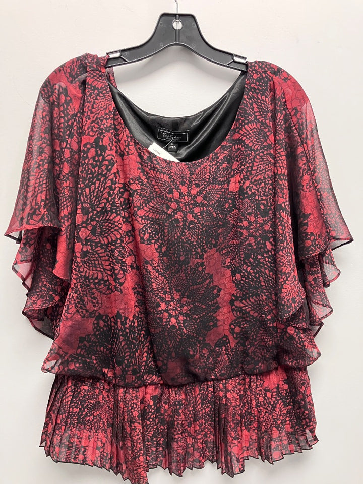 dressbarn, Red+, Top, XL