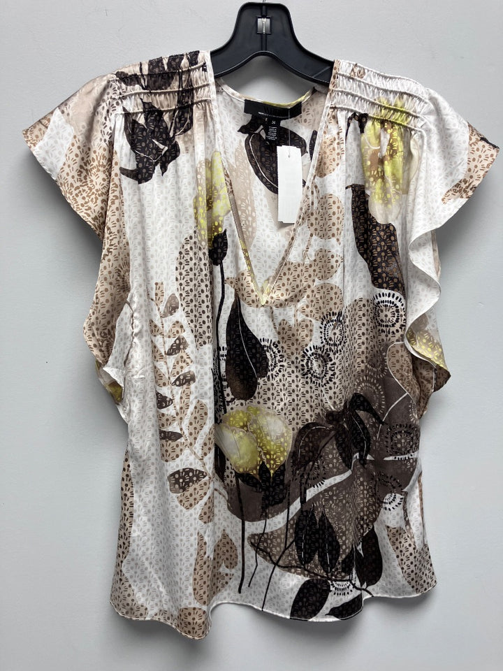 white house black market, Brown+, Top, Medium