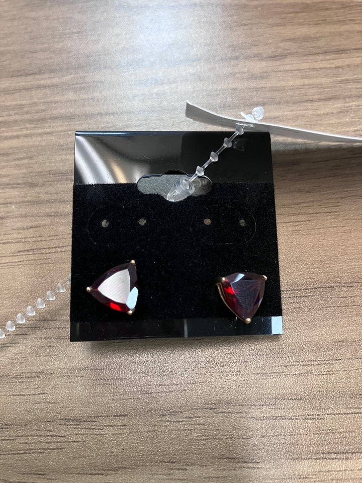 14k, Red+, Earrings, XS
