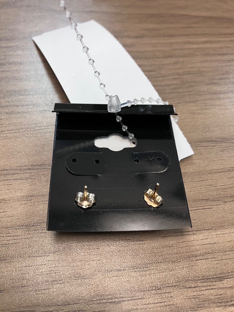 14k, Red+, Earrings, XS