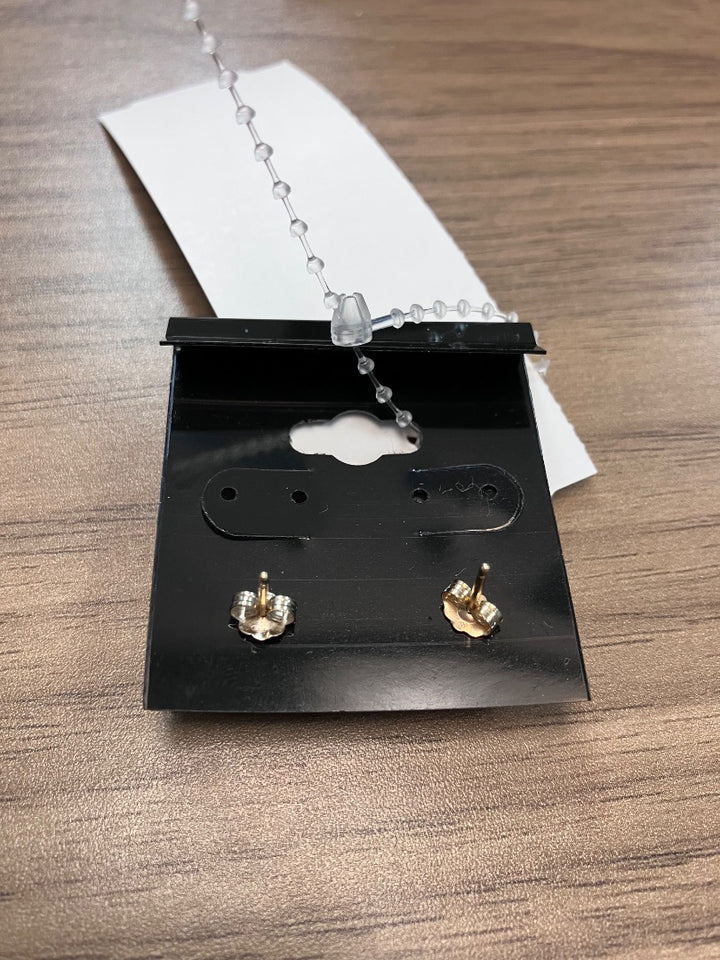 14k, Red+, Earrings, XS