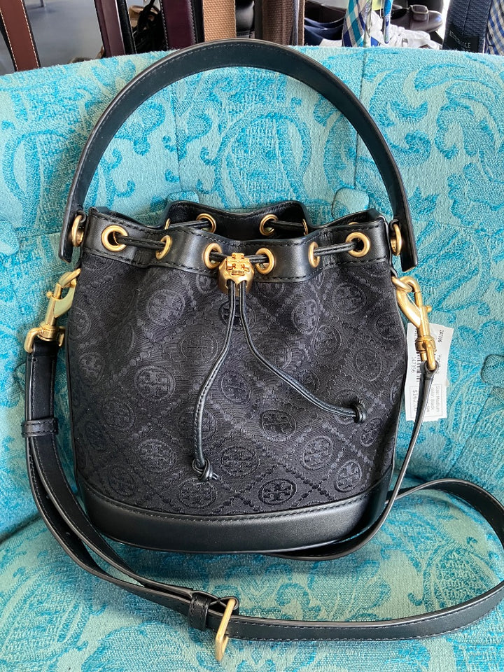 Tory Burch, Black, Handbag, Medium