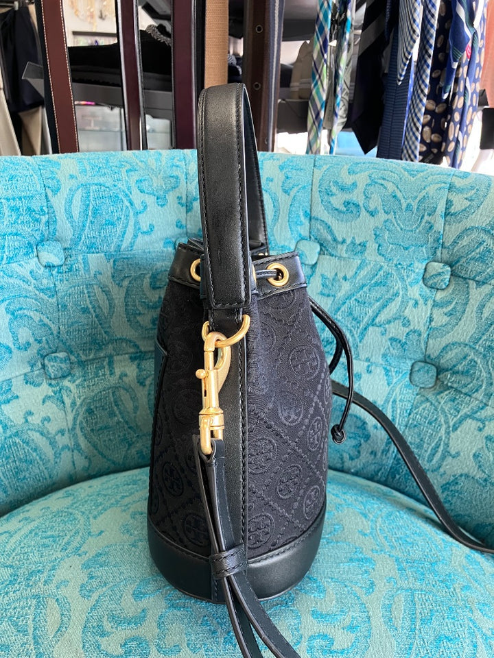 Tory Burch, Black, Handbag, Medium