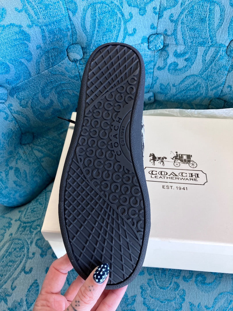 Coach, Black, sneaker, 6.5