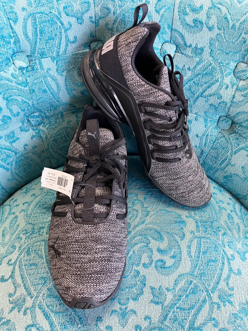 Puma, Black+, Mens-Sneaker, 11