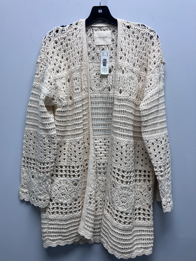 lucky brand, tan, Top, Medium