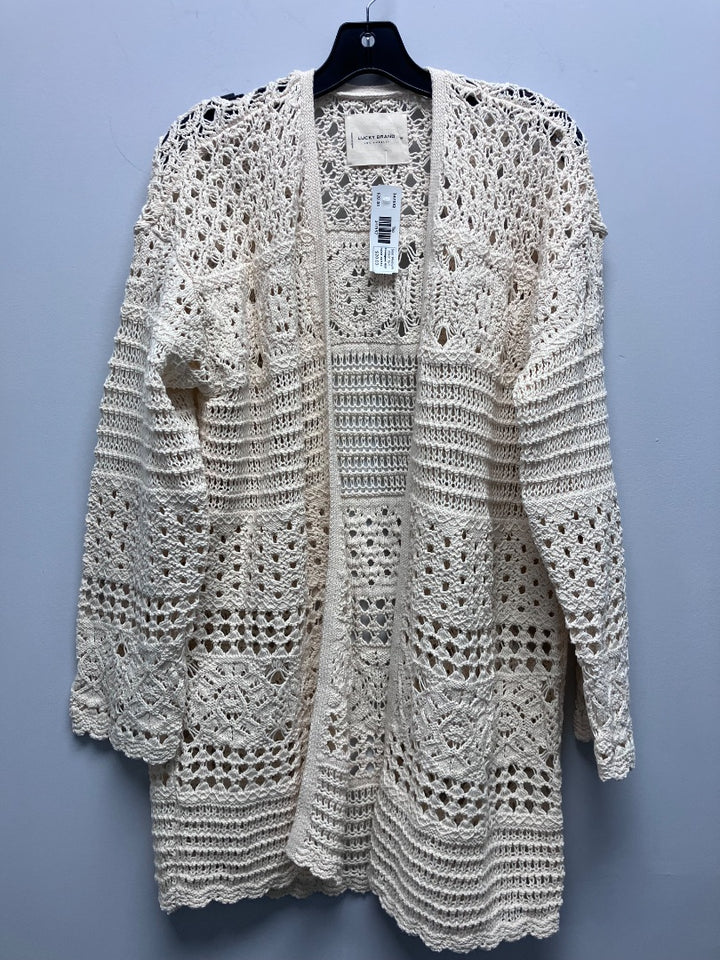 lucky brand, tan, Top, Medium