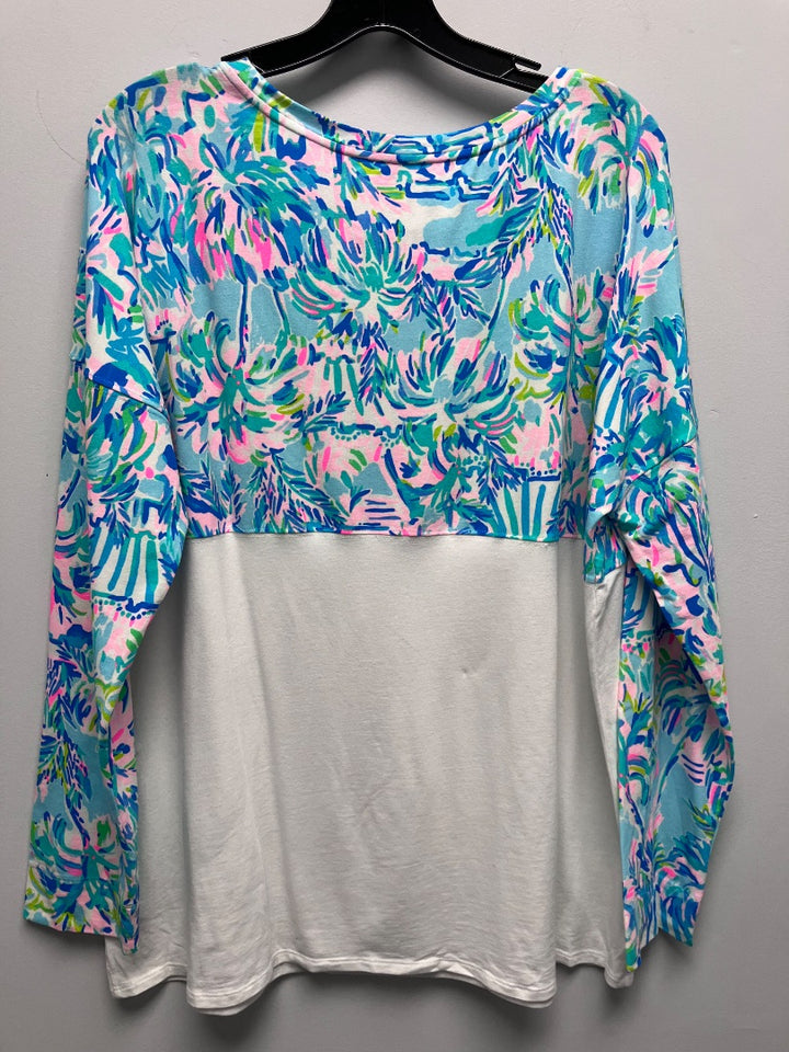 Lilly pulitzer, Blue+, Top, XL