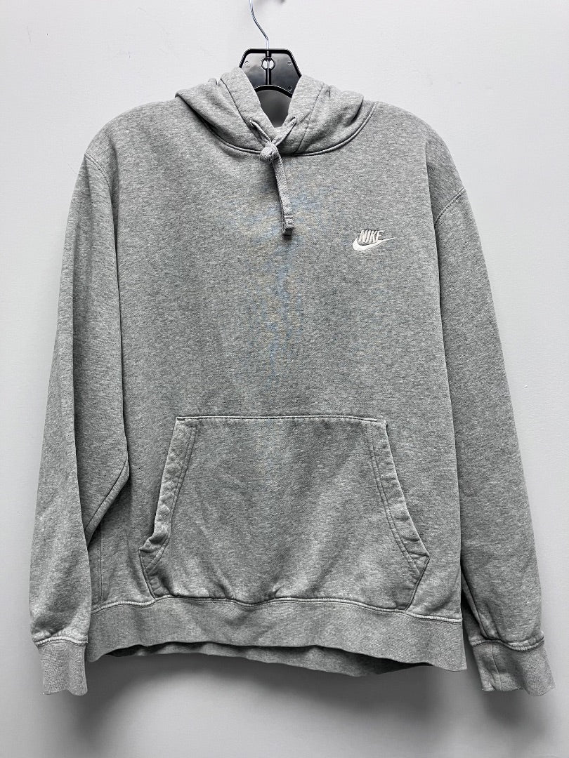 nike, Grey, Mens-outerwear, Large