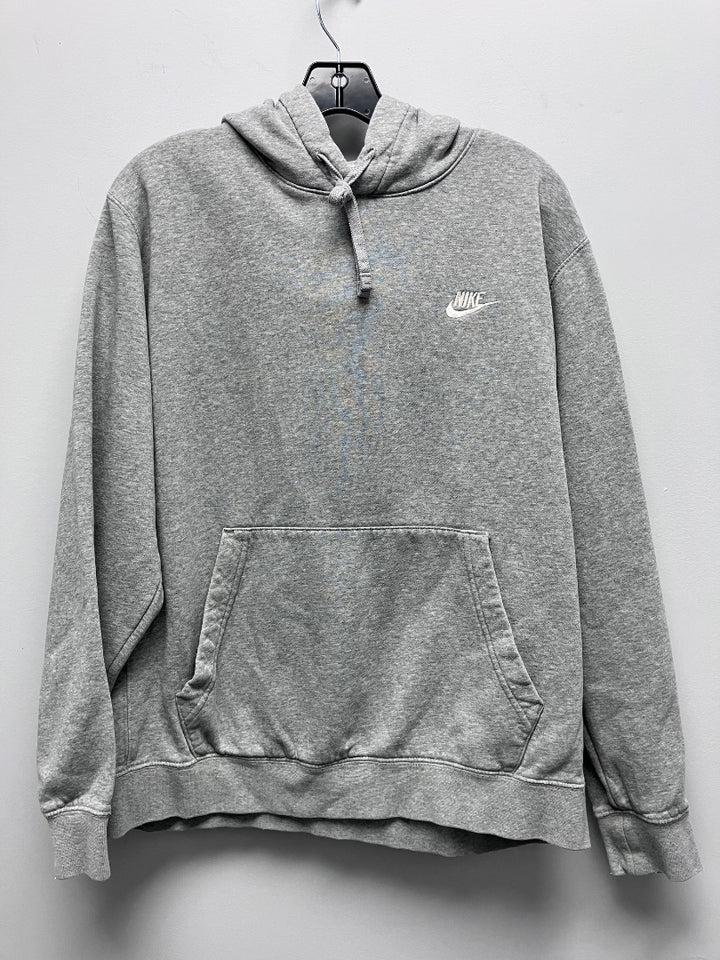 nike, Grey, Mens-outerwear, Large
