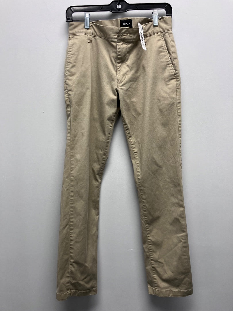 RVCA, tan, men-top, 28