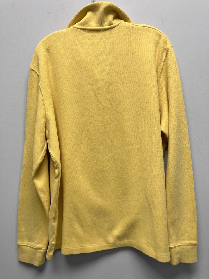 Polo, yellow, men-top, Large