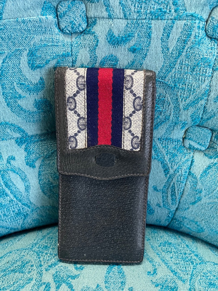 Gucci, Black+, sunglass case, Small