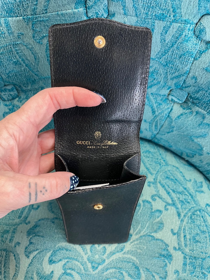 Gucci, Black+, sunglass case, Small