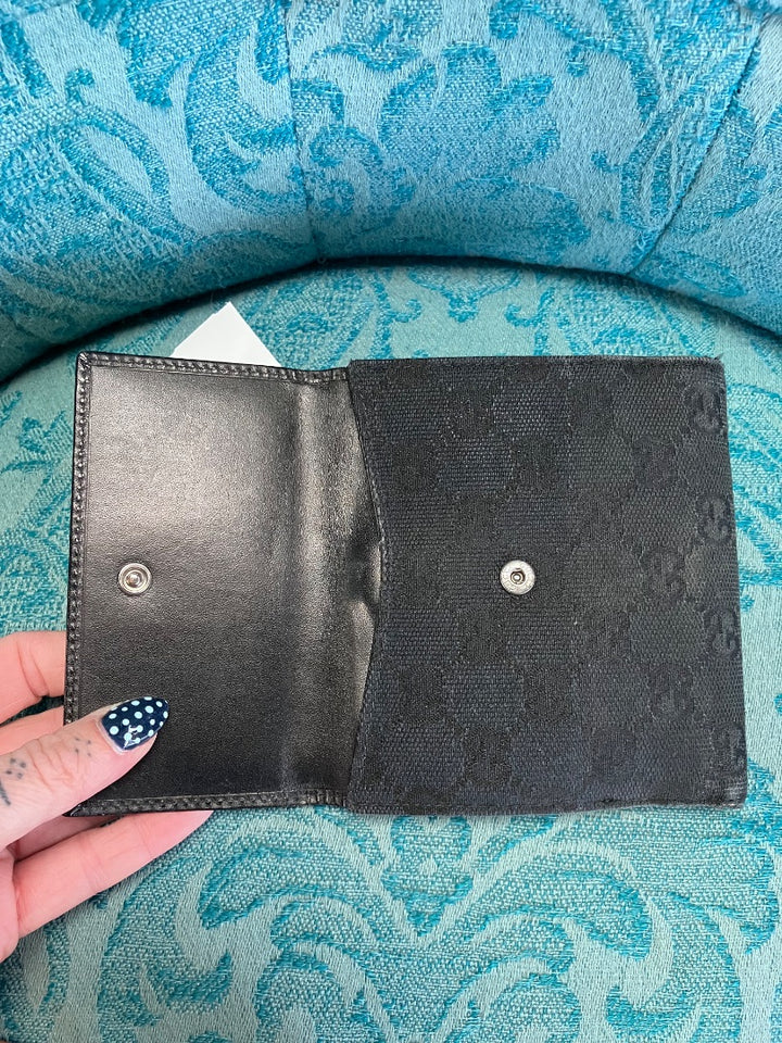 Gucci, Black, wallet, Small