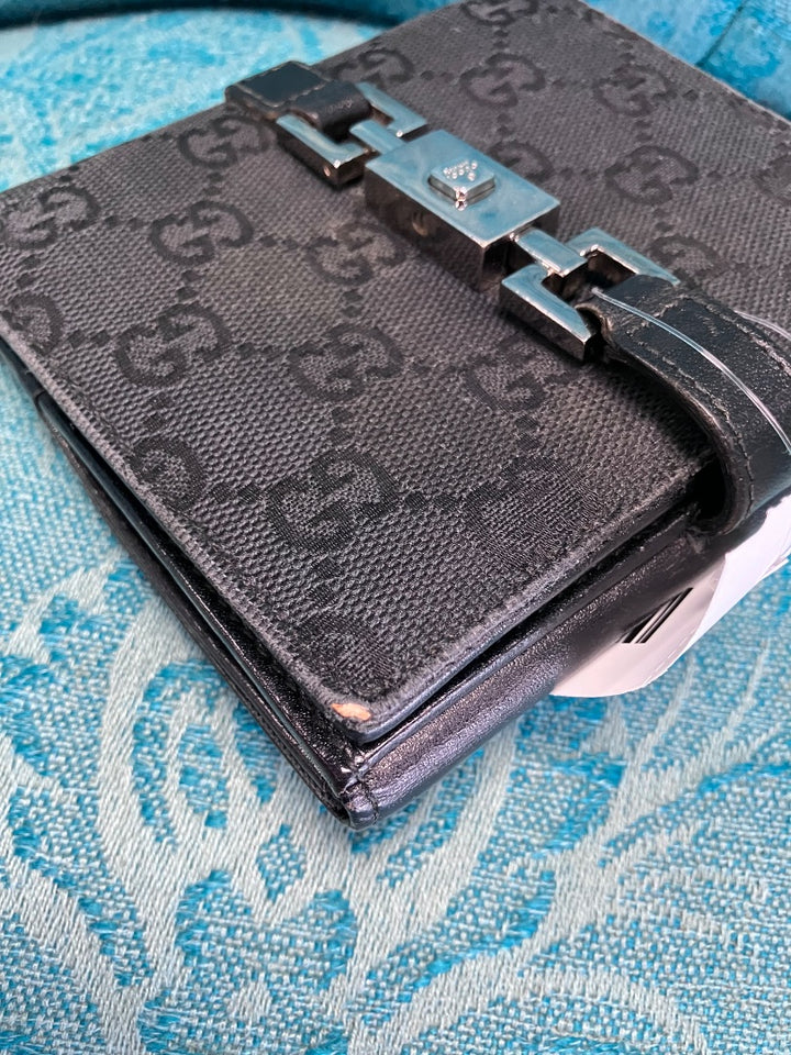 Gucci, Black, wallet, Small