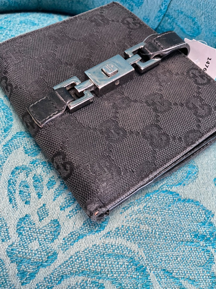 Gucci, Black, wallet, Small