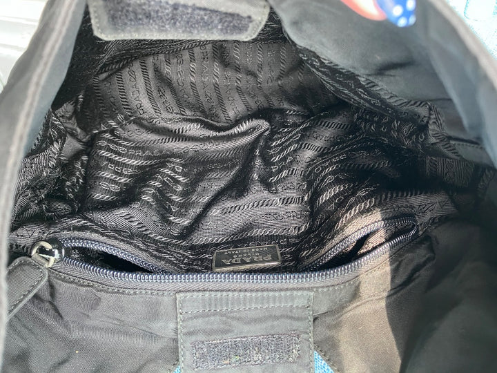 Prada, Black, Handbag, Medium