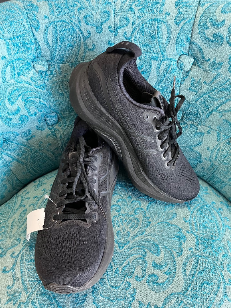 asics, Black, Mens-Sneaker, 8.5
