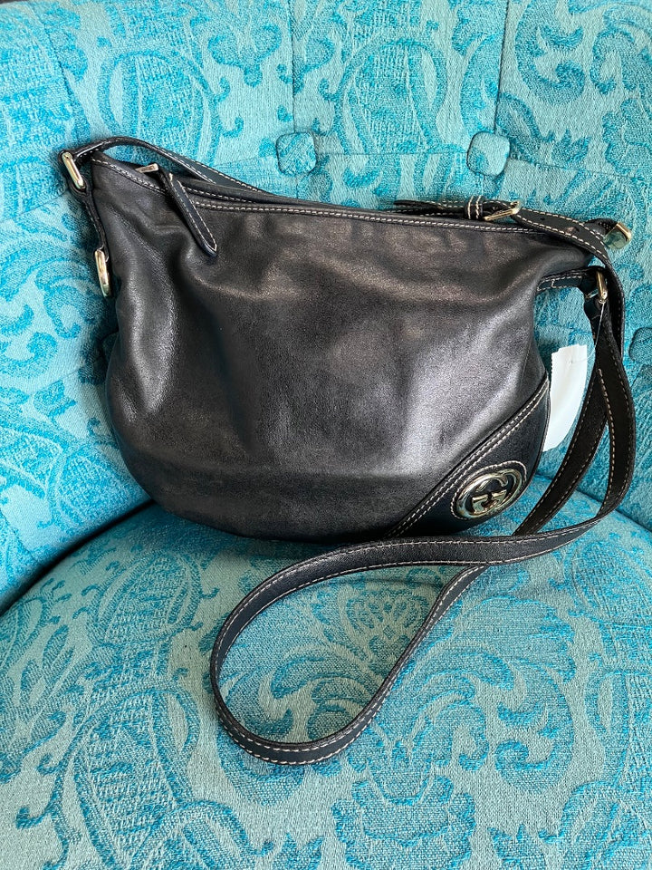 Gucci, Black, Handbag, Small