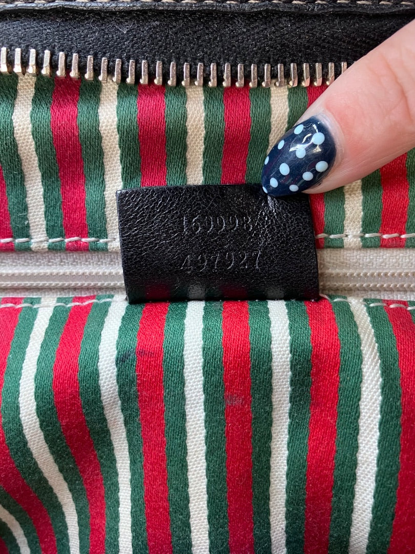 Gucci, Black, Handbag, Small