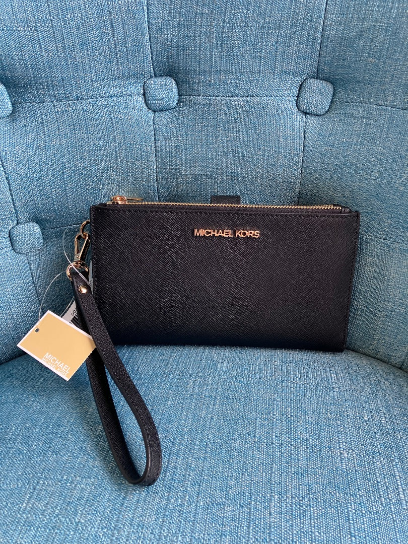 Michael kors, Black, wallet, Medium