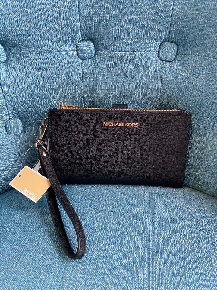 Michael kors, Black, wallet, Medium