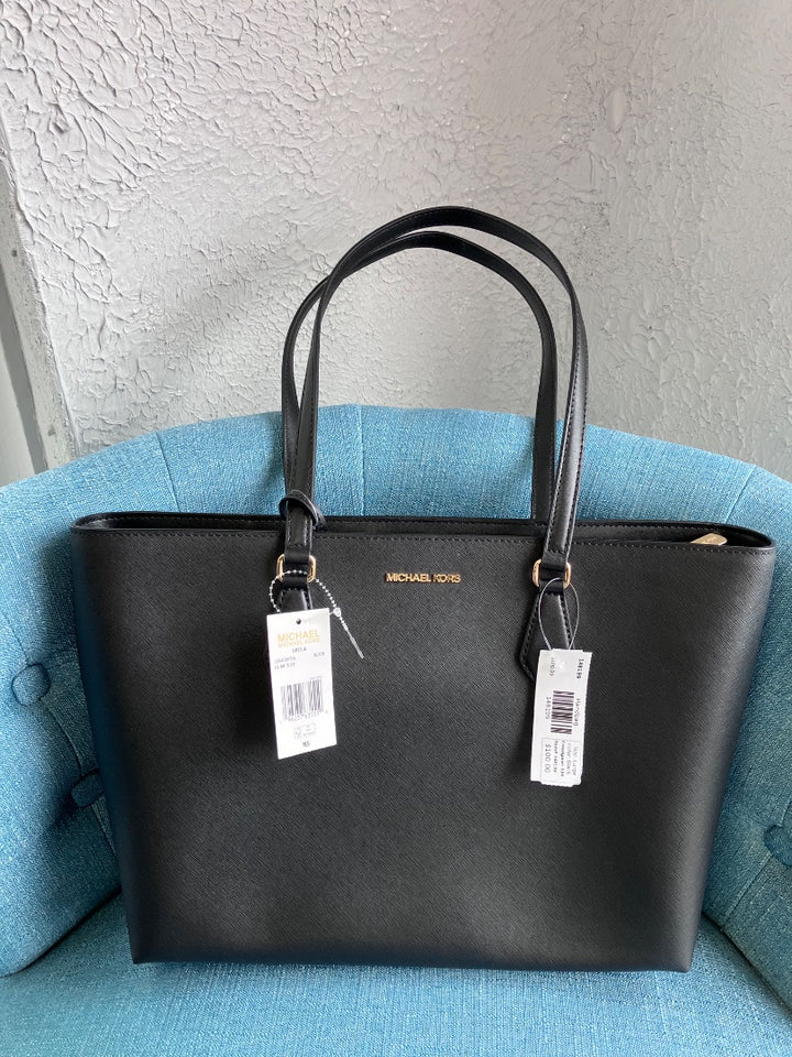 Michael kors, Black, Handbag, Large