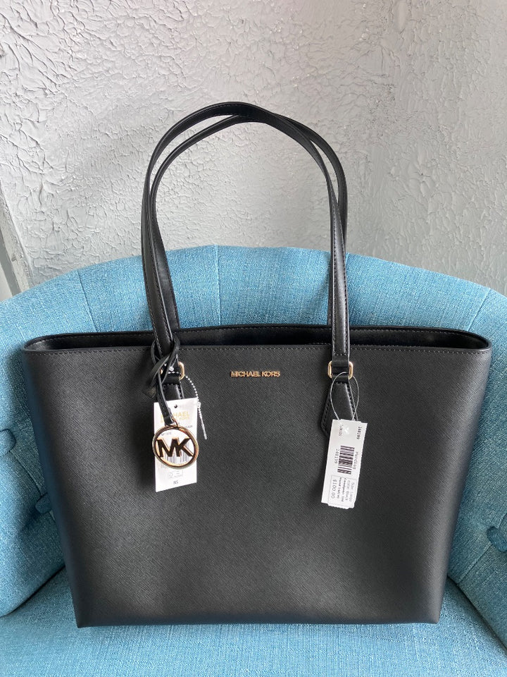 Michael kors, Black, Handbag, Large