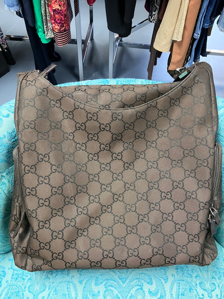 Gucci, Brown, Handbag, Large