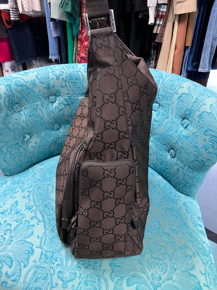 Gucci, Brown, Handbag, Large