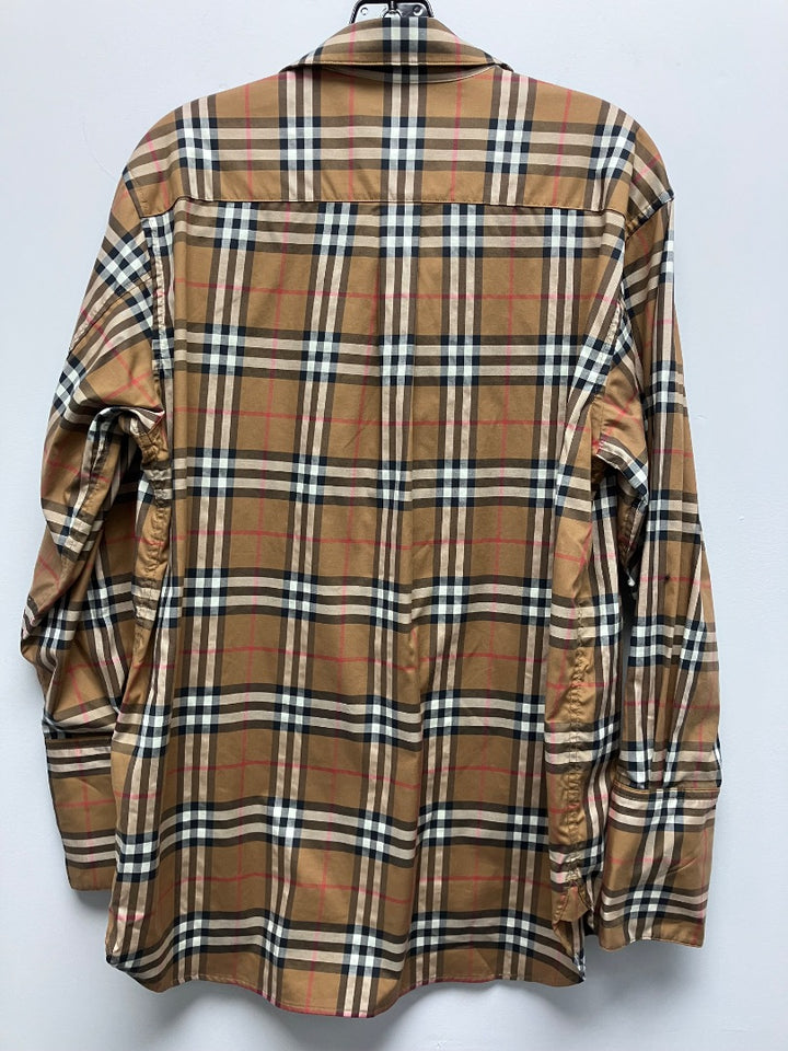 Burberry, Brown, men-top, Small