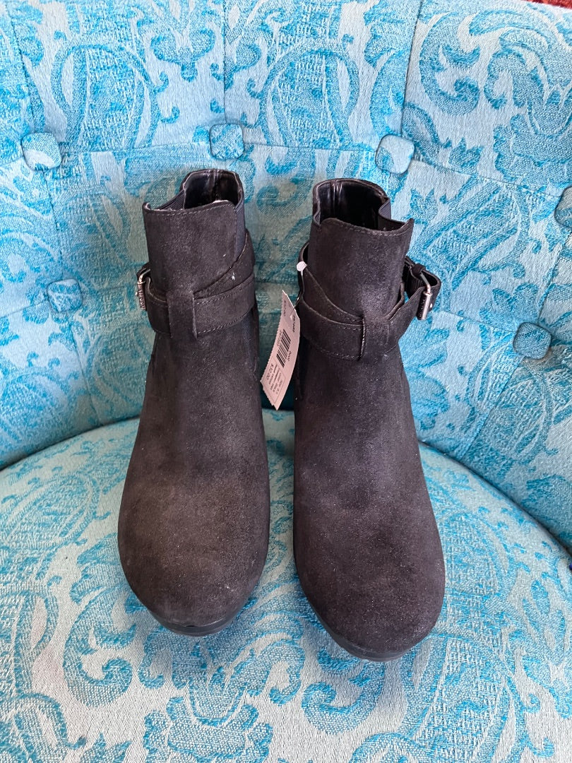 lauren Ralph Lauren, Black, boot, 8.5
