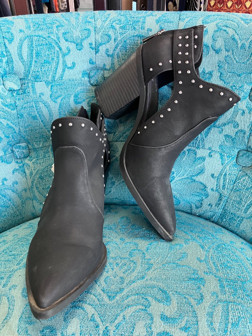mix6, Black, boot, 8.5