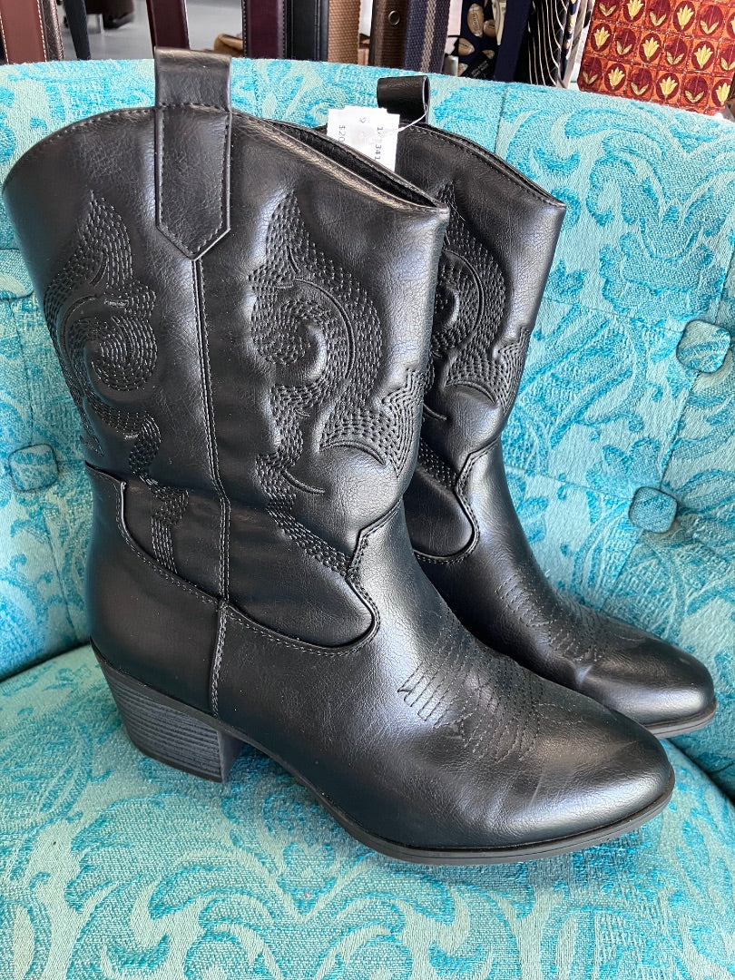 dreamparis, Black, boot, 8