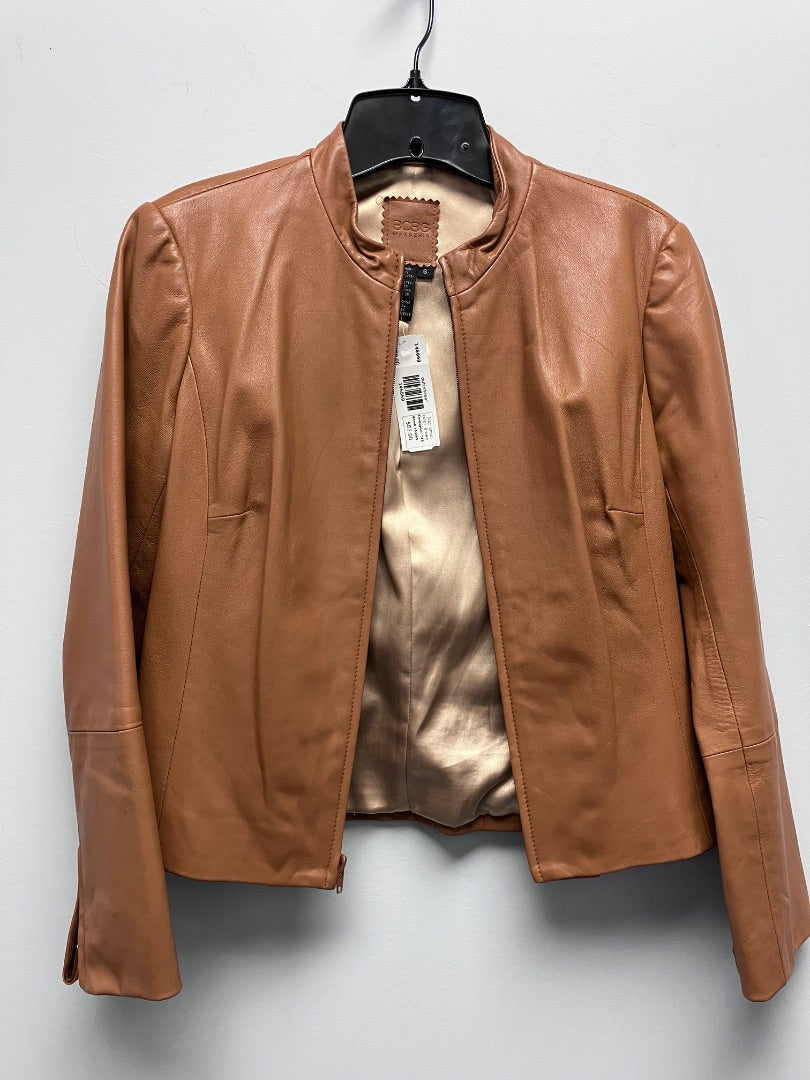 BCBG, Brown, outerwear, Small