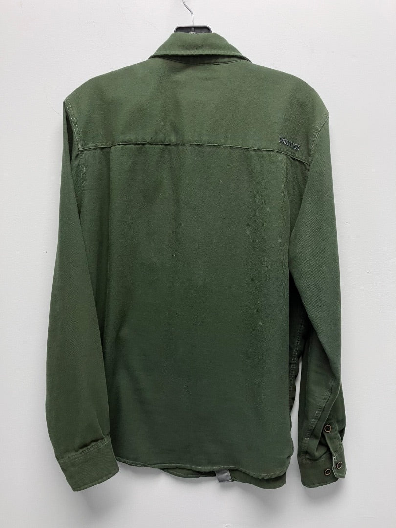 marmot, Green, men-top, Medium