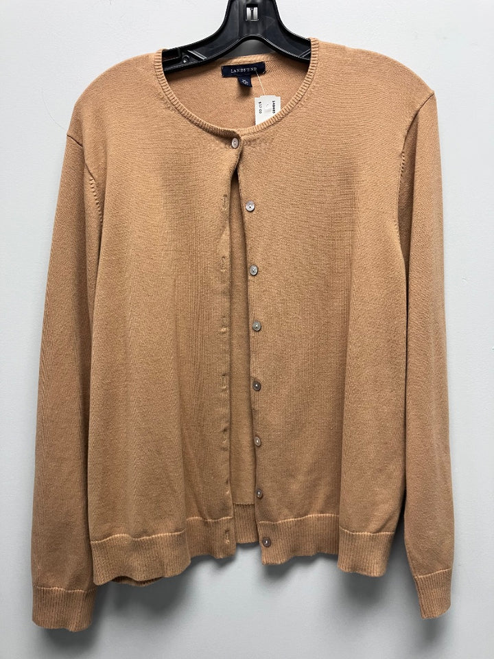 lands end, Brown, Top, XL