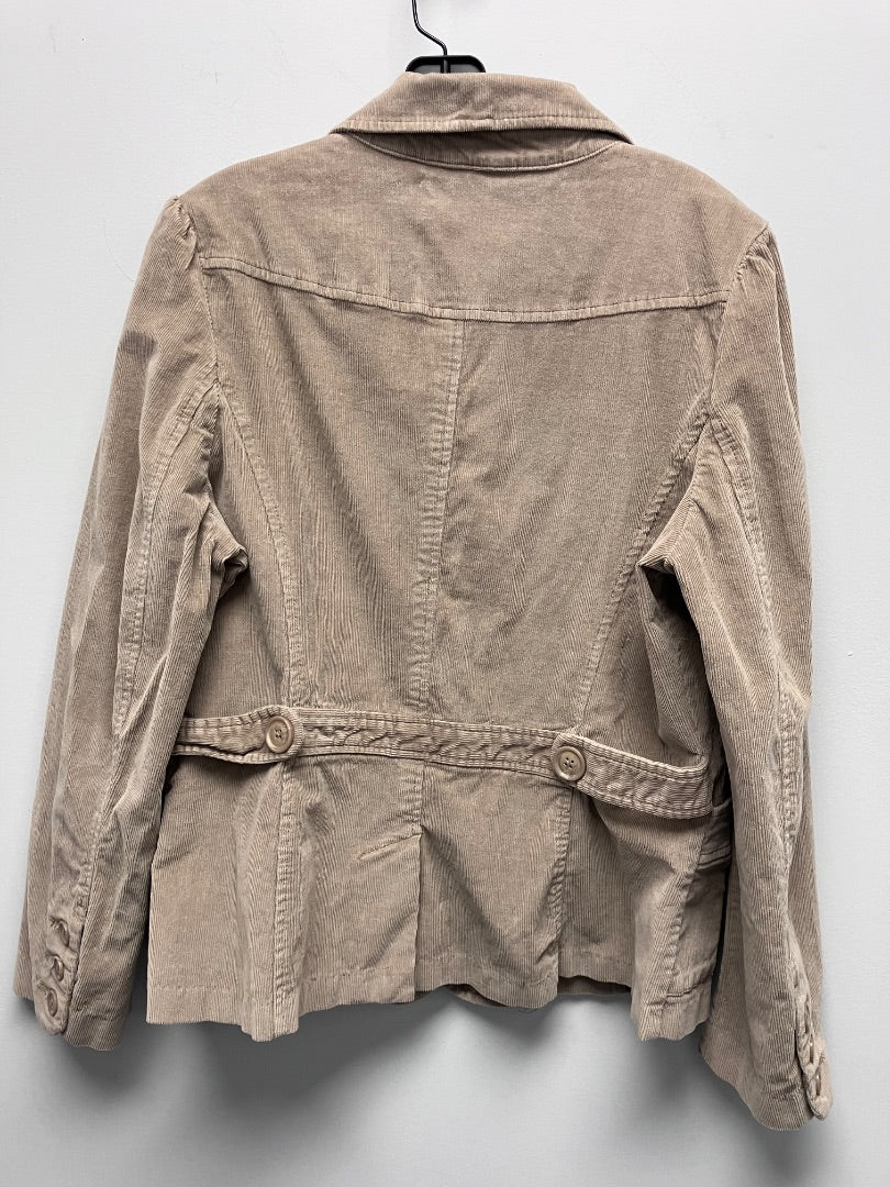 st john bay, tan, outerwear, Large
