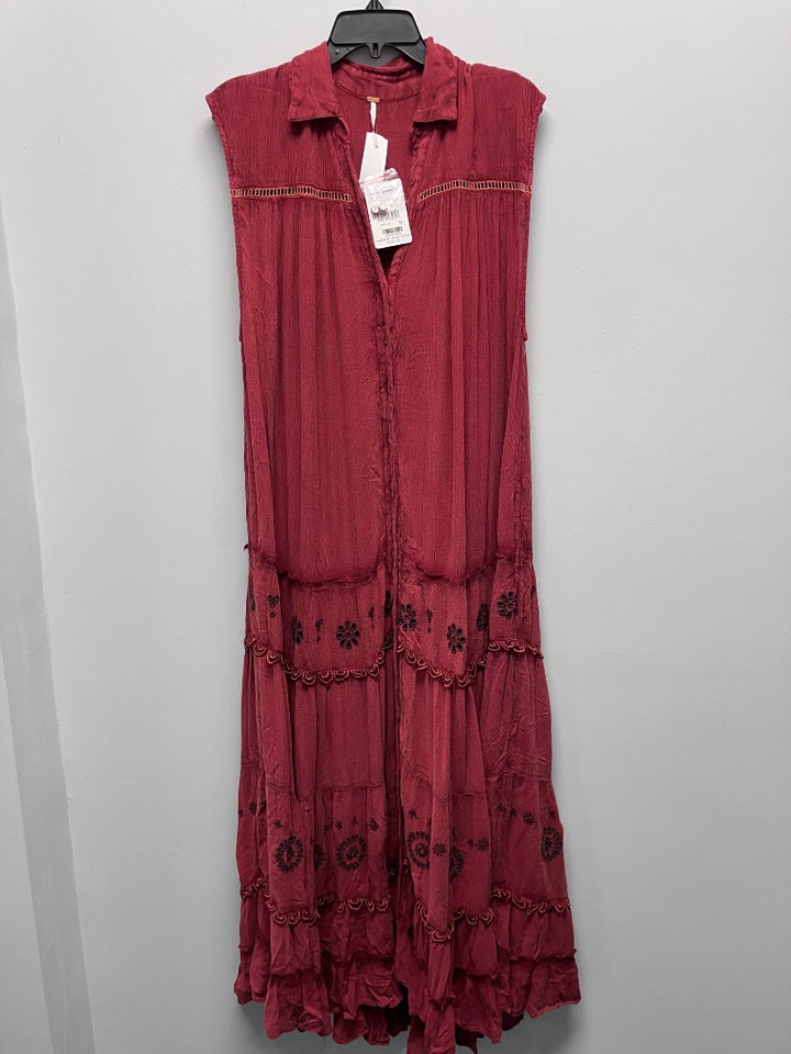 free ppl, Orange, dress, Large